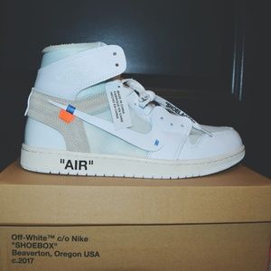 nike off white size 13